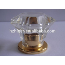 Aluminum alloy metal perfume essential oils screw bottle caps